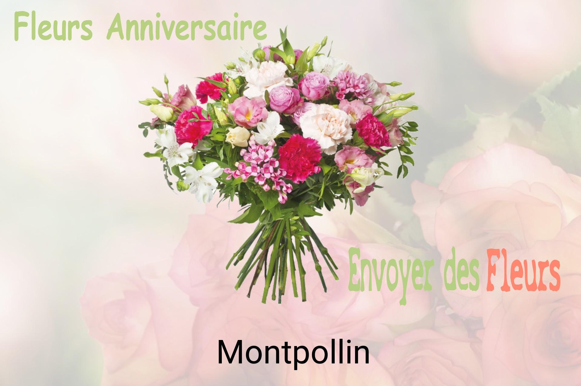 Bouquet de fleurs d’anniversaire livré à Montpollin